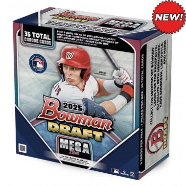 2025 Bowman Draft Baseball Mega Box (Choose Team - 5-Box Break #4) Baseball